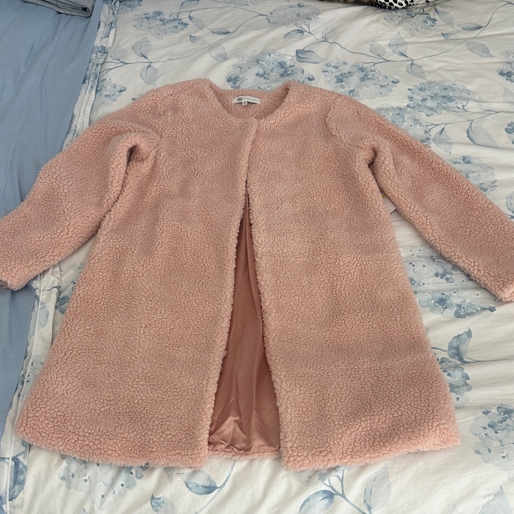 Fever Soft Pink Teddy Jacket